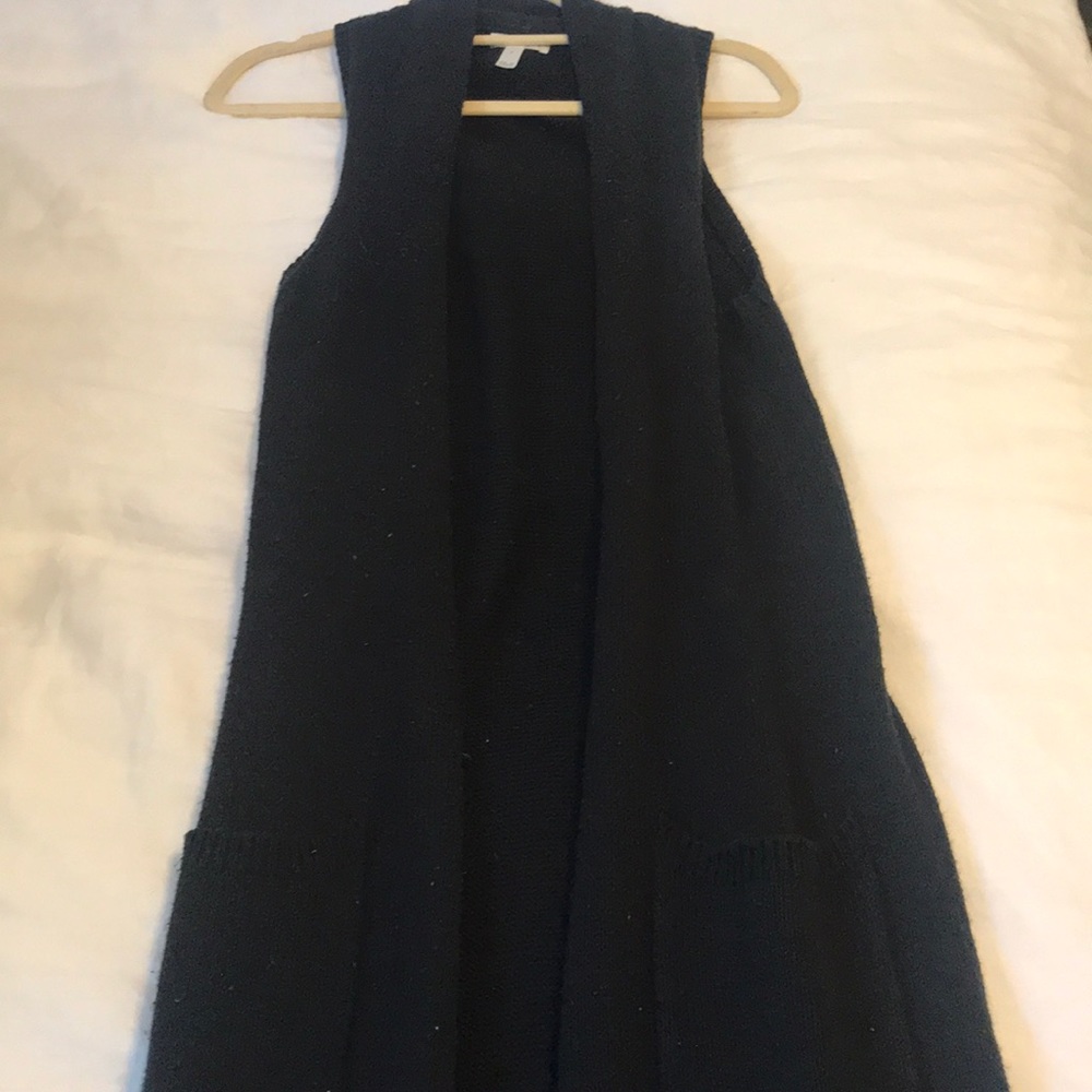 Black Sweater Vest